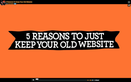 Keep Your Old Website?