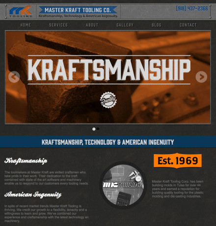 MasterKraft Website