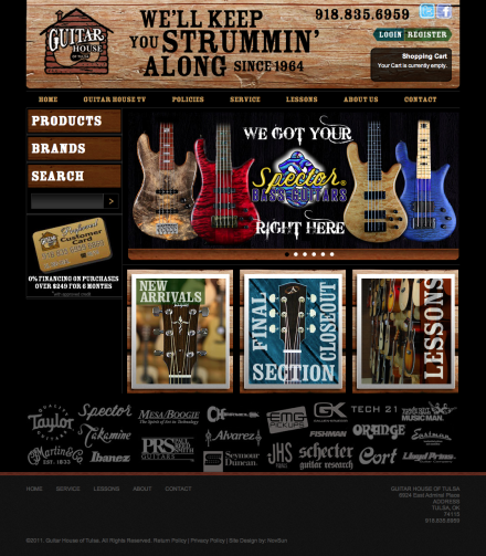 Guitarhouse.net Website